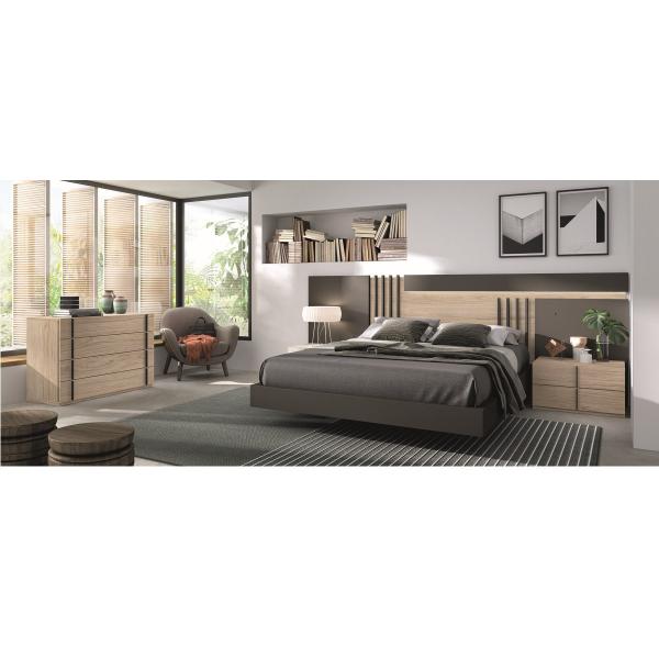 Cabecero y mesitas de noche VALORE 09