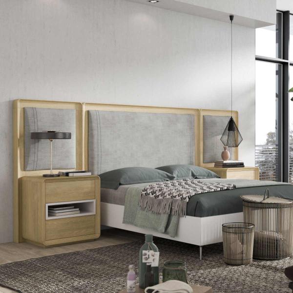 Cabecero + mesitas de noche COLIANS