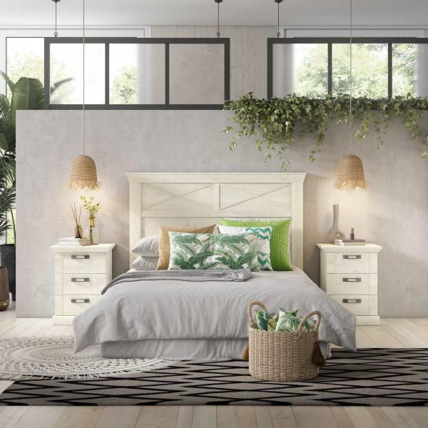 Cabecero y mesitas KASHMIR