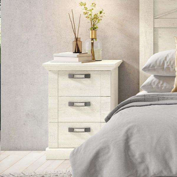 Mesita 3 cajones  KASHMIR