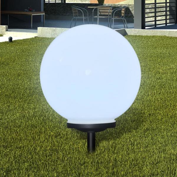 Lámpara solar LED para el jardín 40 cm con pica de tierra