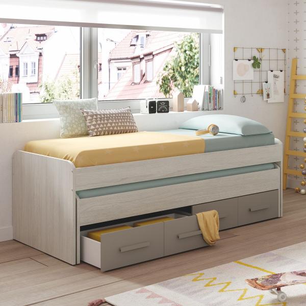 Cama doble con cajones ARCE