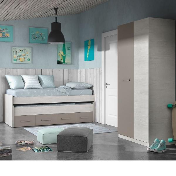 Cama doble con cajones ARCE