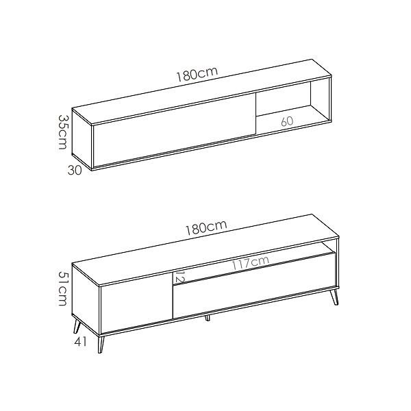 Mueble de salón LEVY