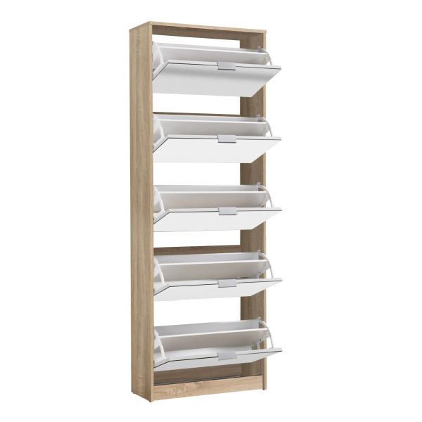 Zapatero 5 puertas espejo  HUGO