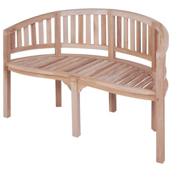 Set de comedor de jardín 4 piezas de madera maciza de teca