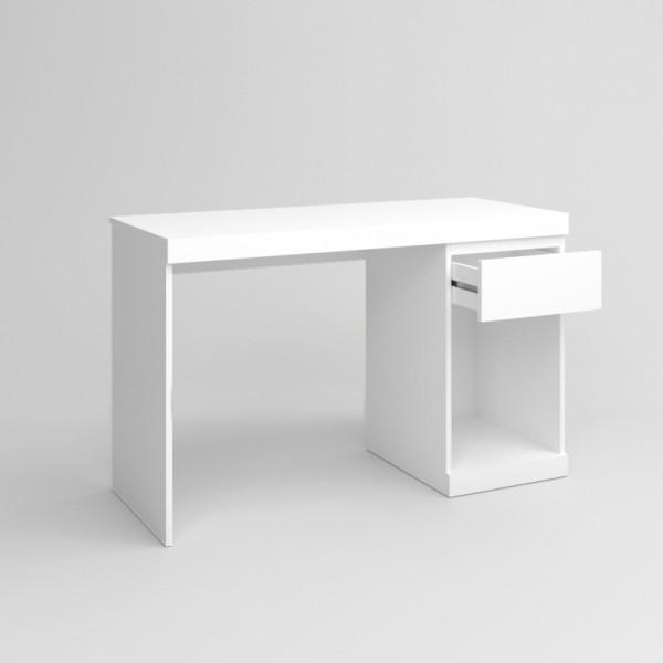 Escritorio blanco con cajón DRAW