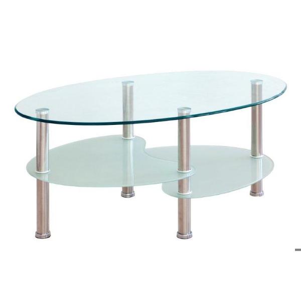 Mesa de centro de cristal EDURNE