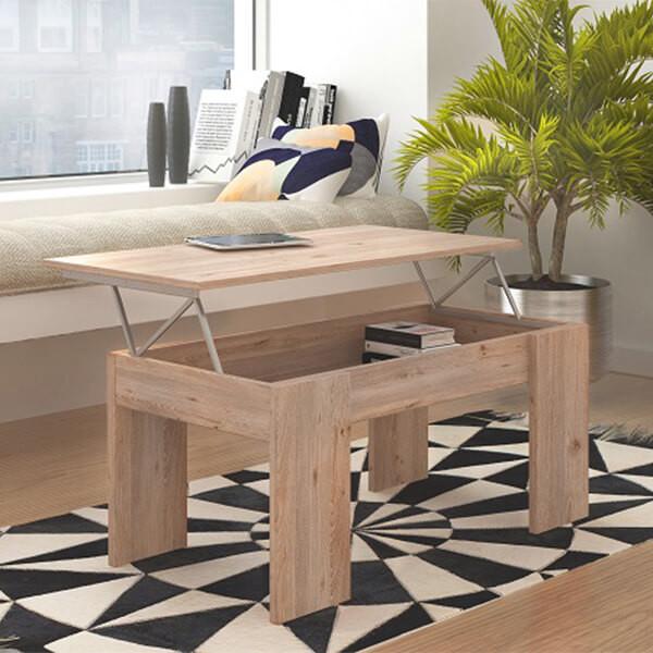 Mesa de centro elevable PETRA