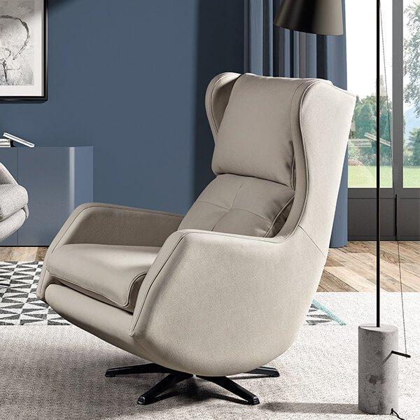 Sillón relax giratorio BLONDY