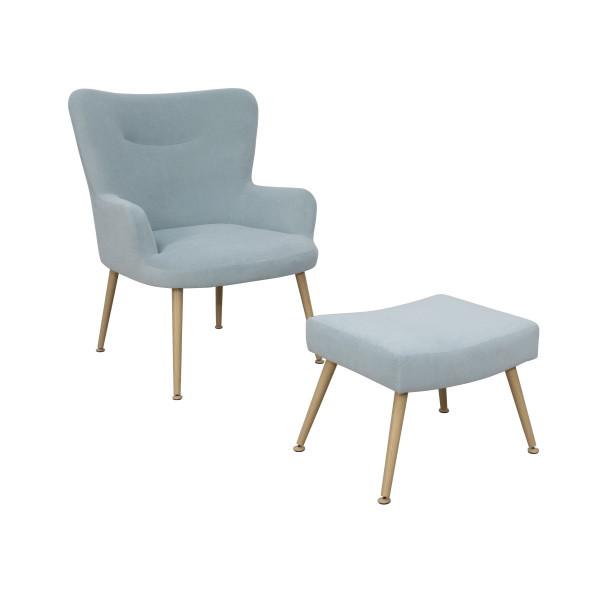 Butaca con brazos y reposapiés INDO