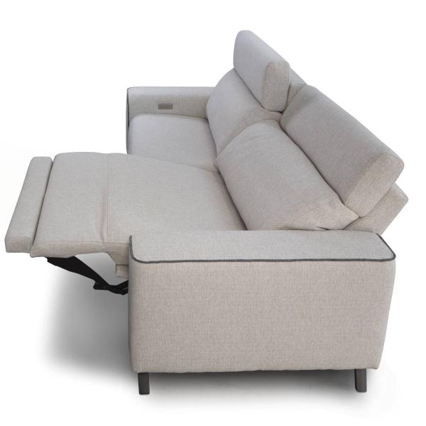 Sofá 3 plazas eléctrico LEYRE