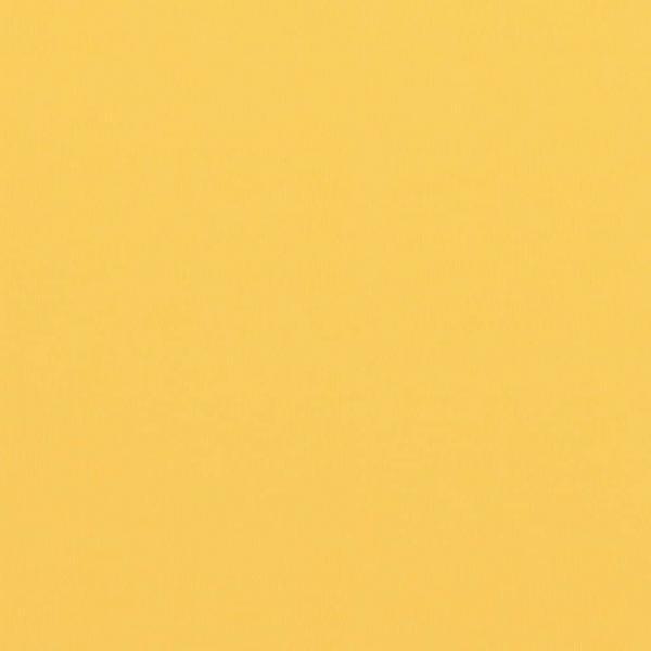Toldo para balcón de tela oxford amarillo 120x600 cm