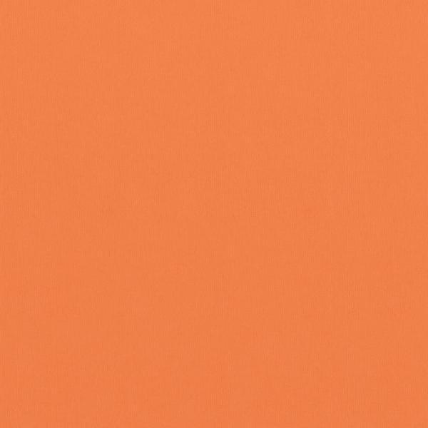 Toldo para balcón de tela oxford naranja 120x600 cm