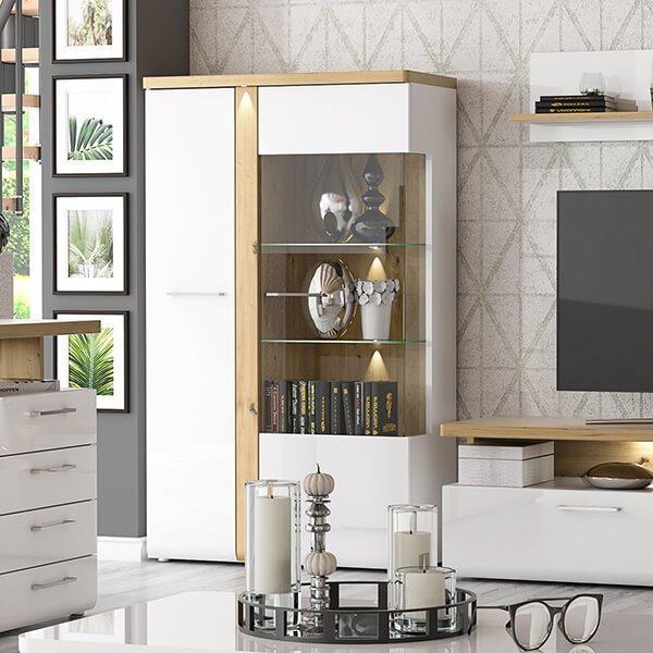 Vitrina dos puertas LERIX