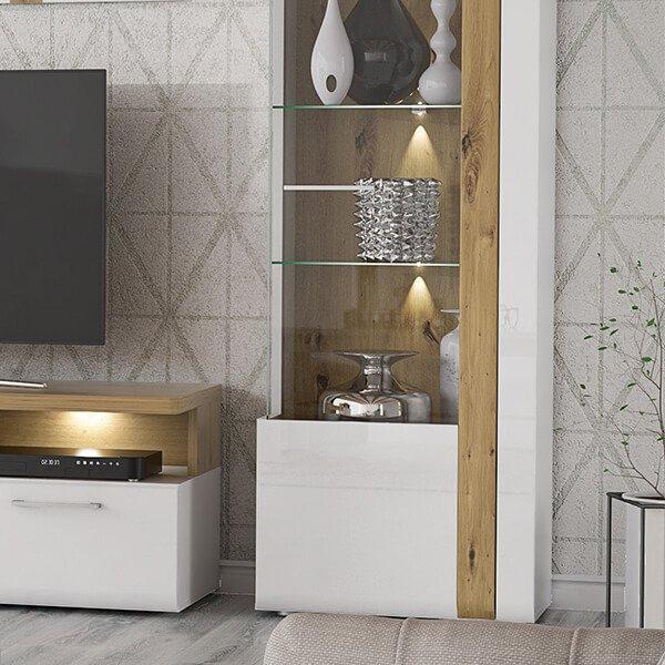 Vitrina una puerta LERIX