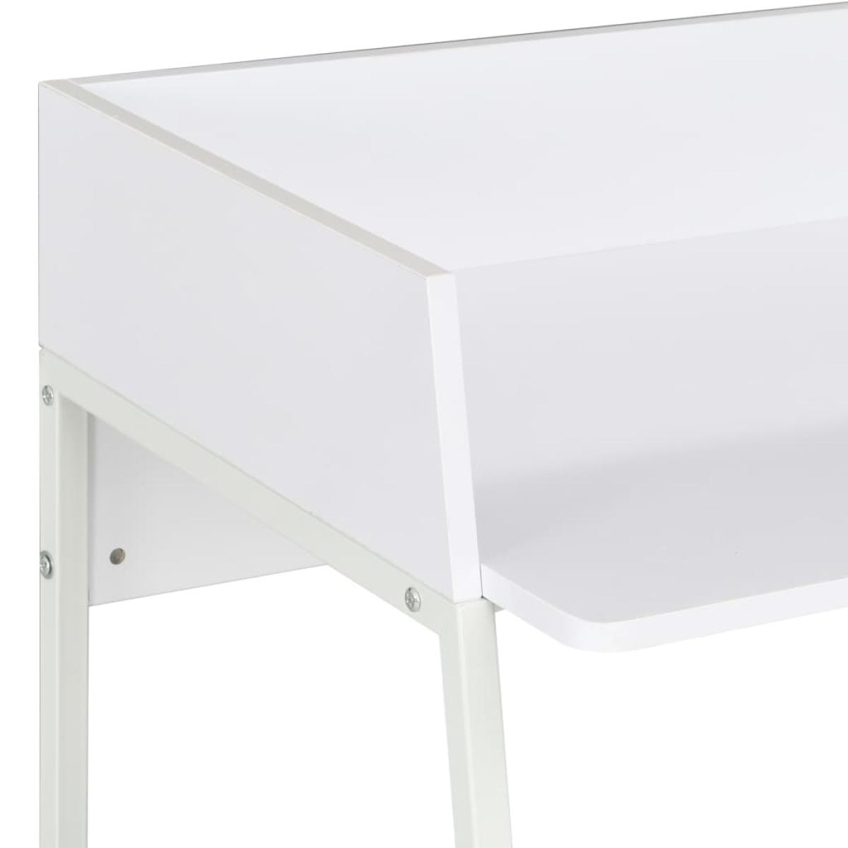 Escritorio blanco 90x60x88 cm