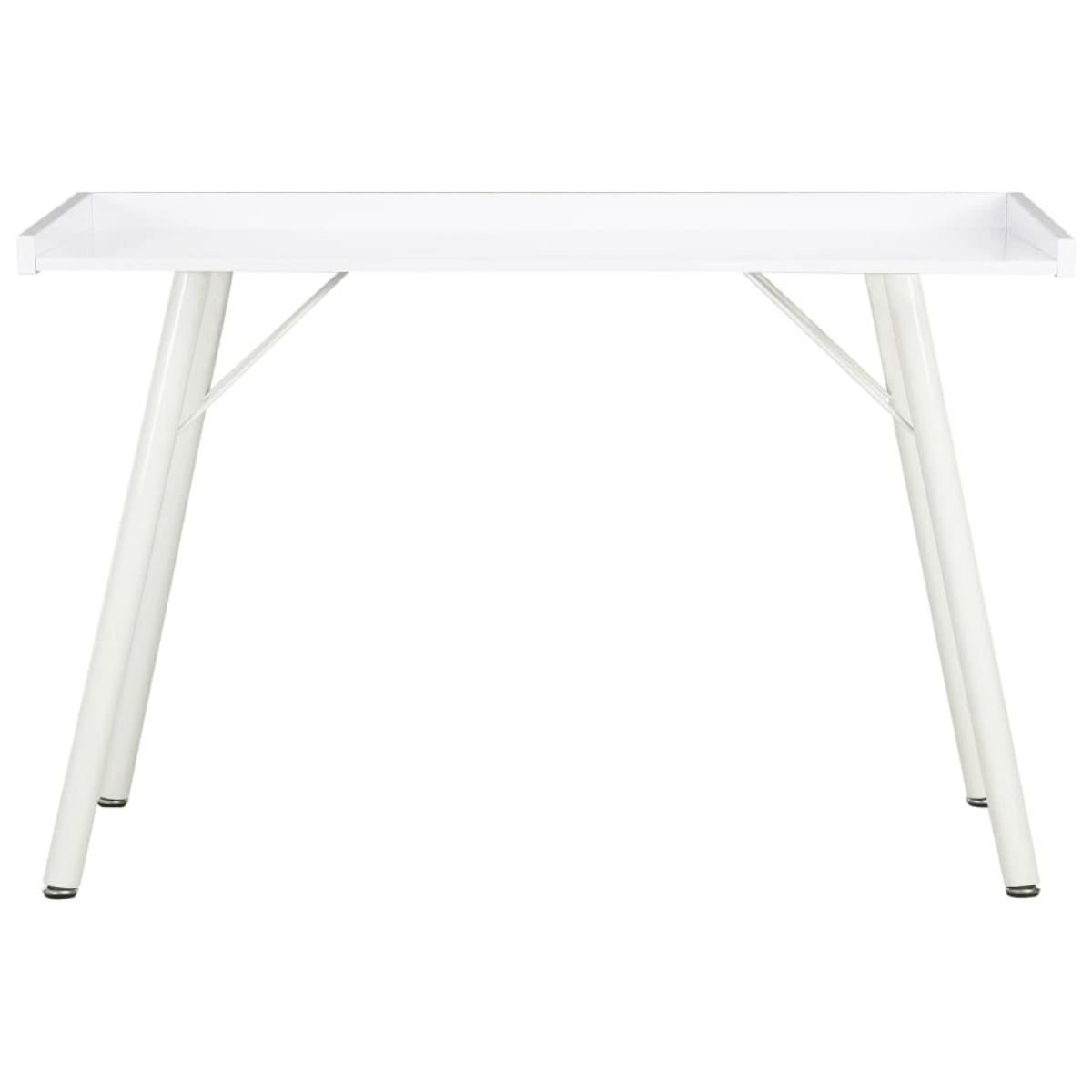 Escritorio blanco 90x50x79 cm