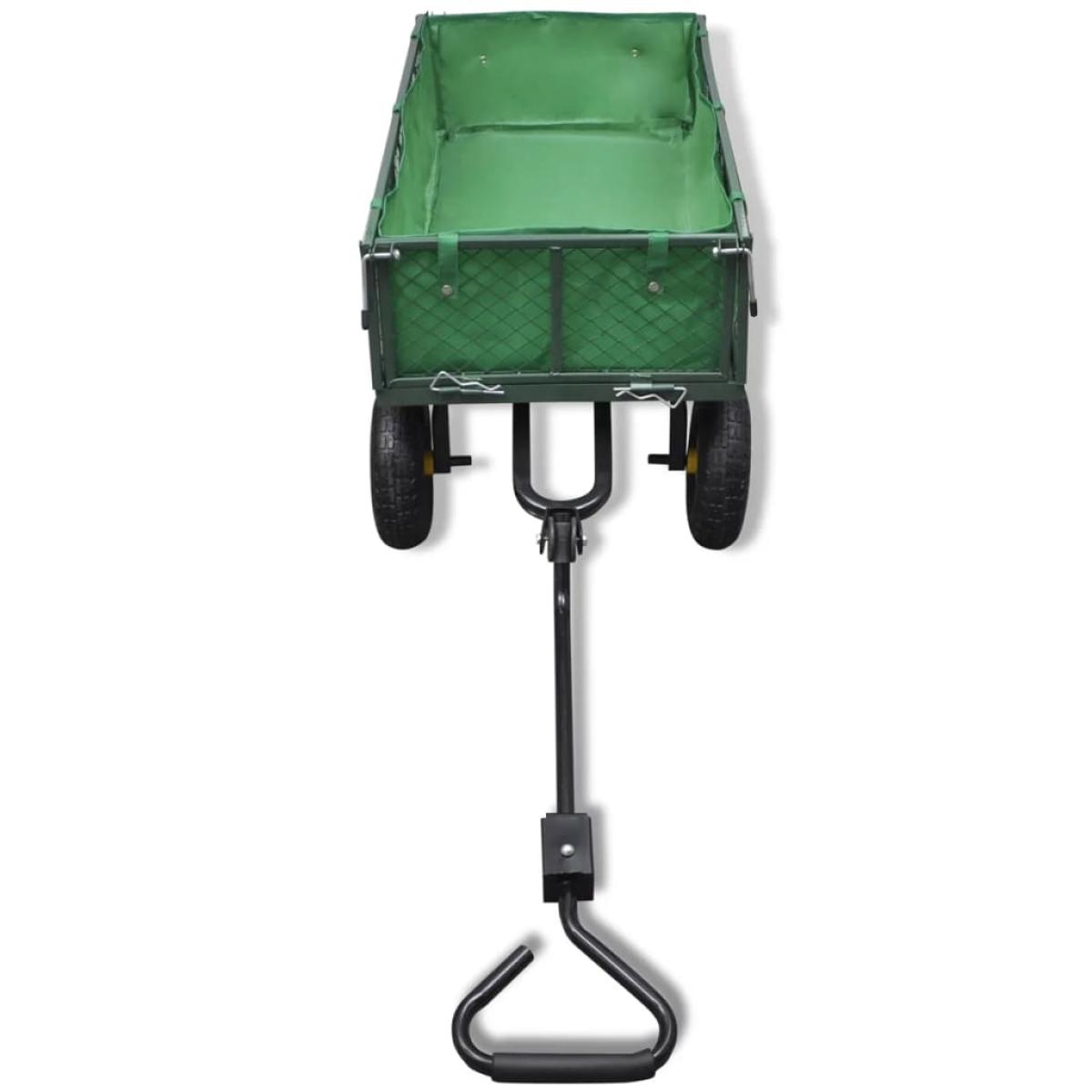 Carrito de jardín 350 kg de carga
