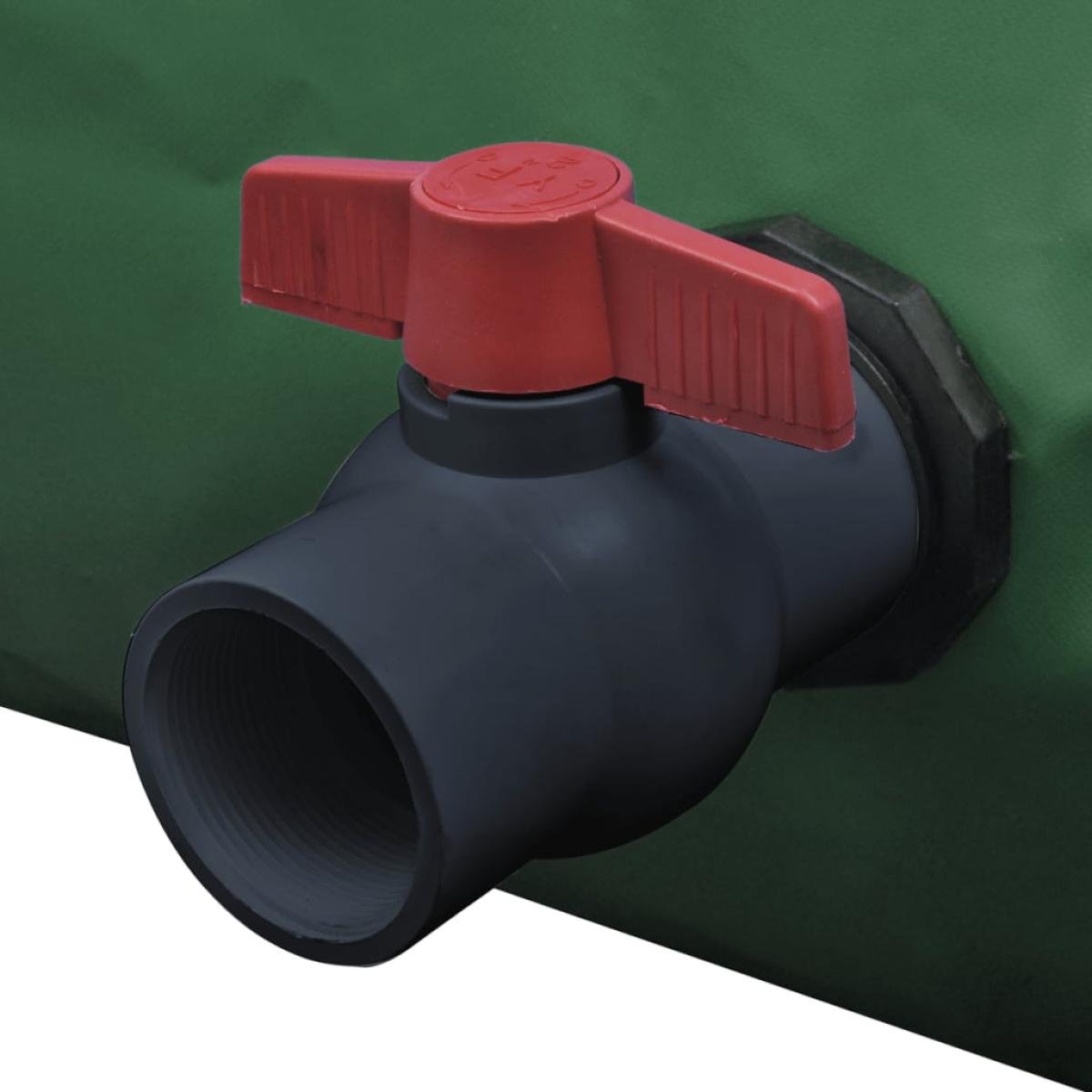 Depósito de agua de lluvia plegable PVC 3000 L