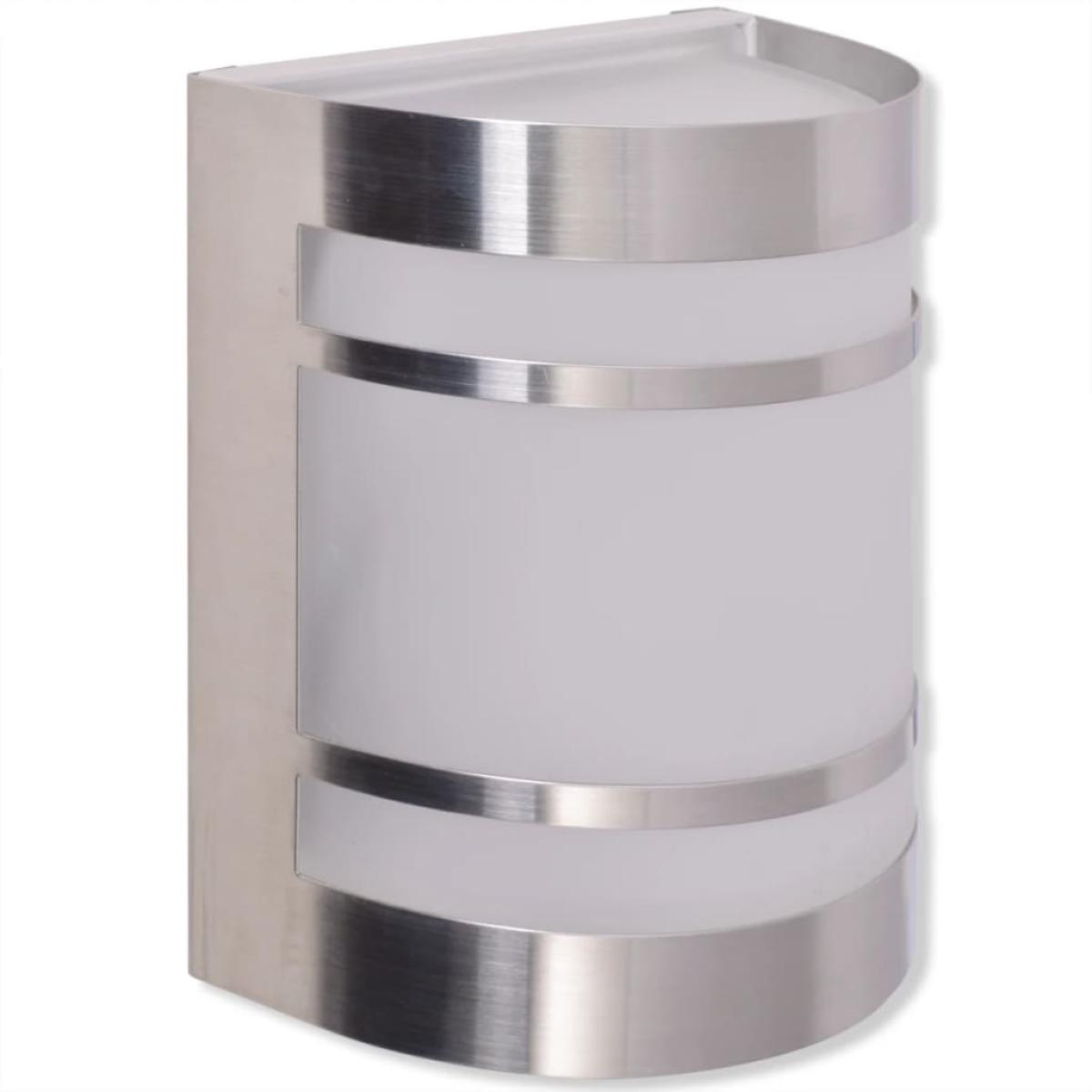 Lámpara de pared para exteriores acero inoxidable