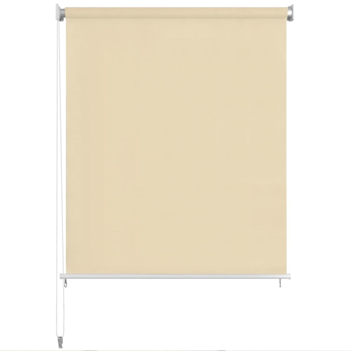 Persiana enrollable de exterior 220x230 cm crema
