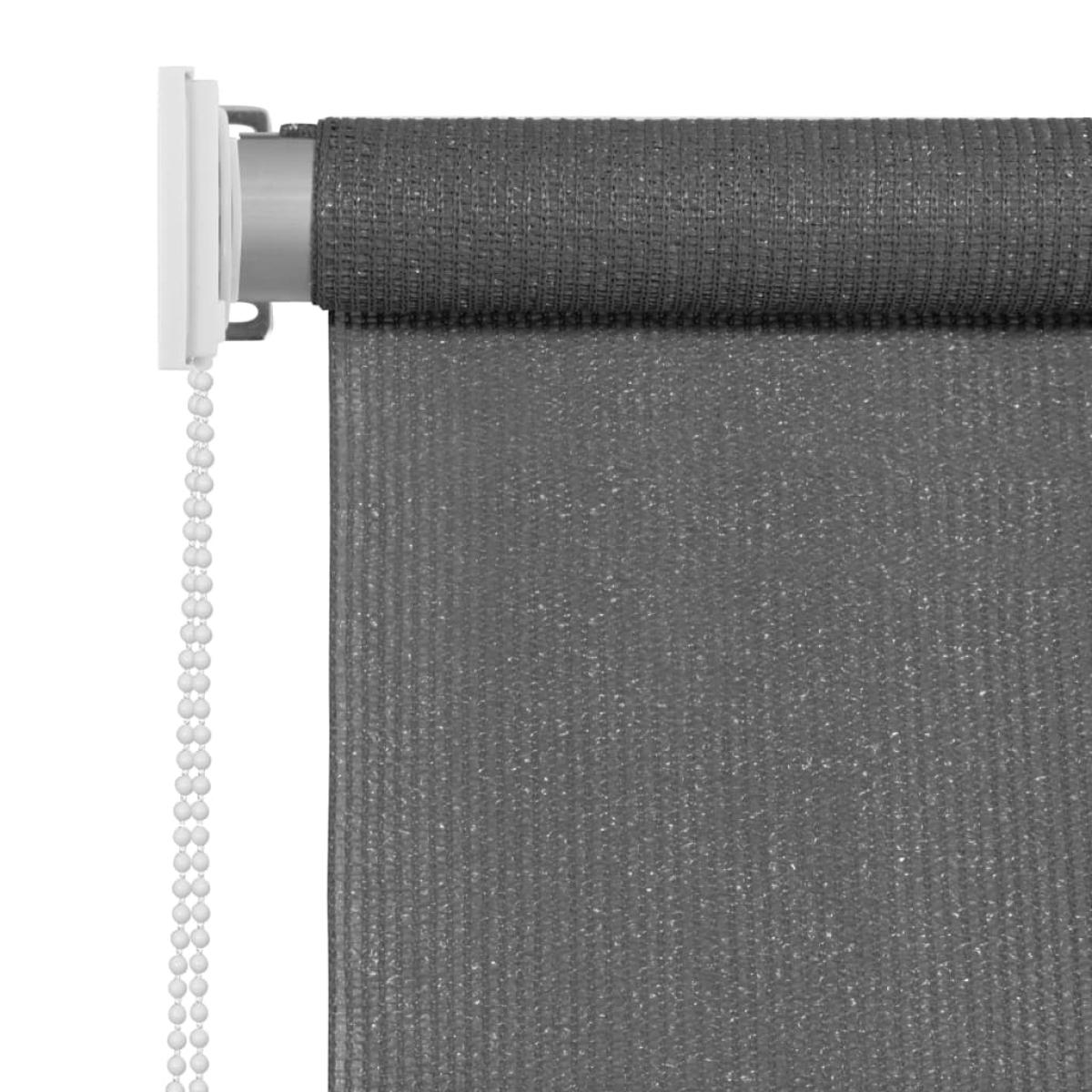 Persiana enrollable de exterior 120x140 cm gris antracita