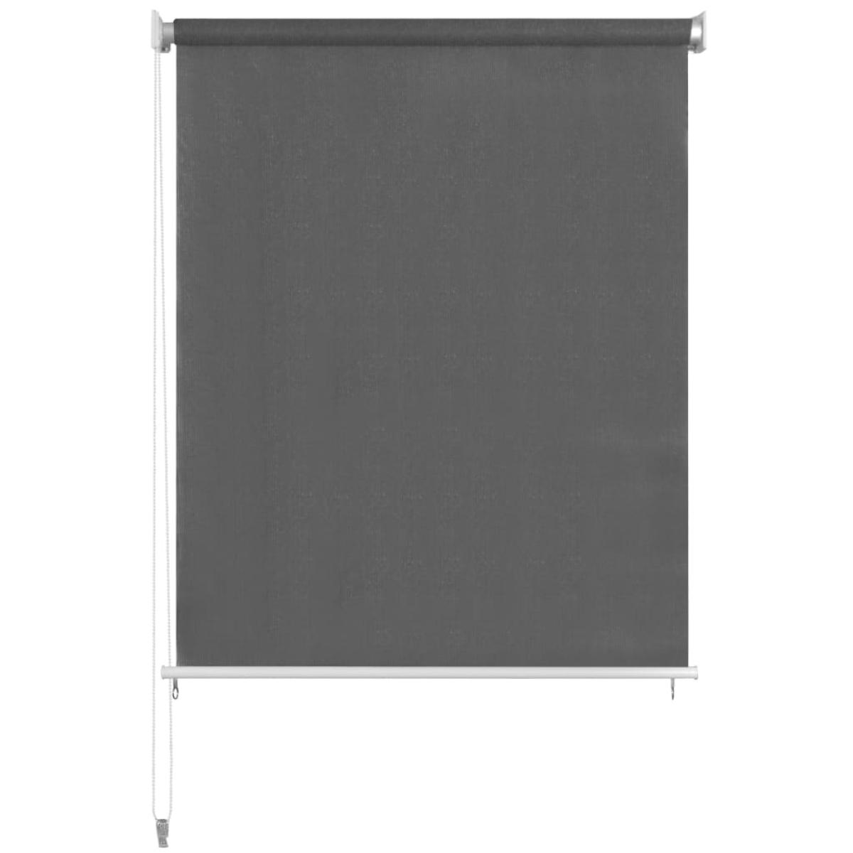Persiana enrollable de exterior 200x140 cm gris antracita