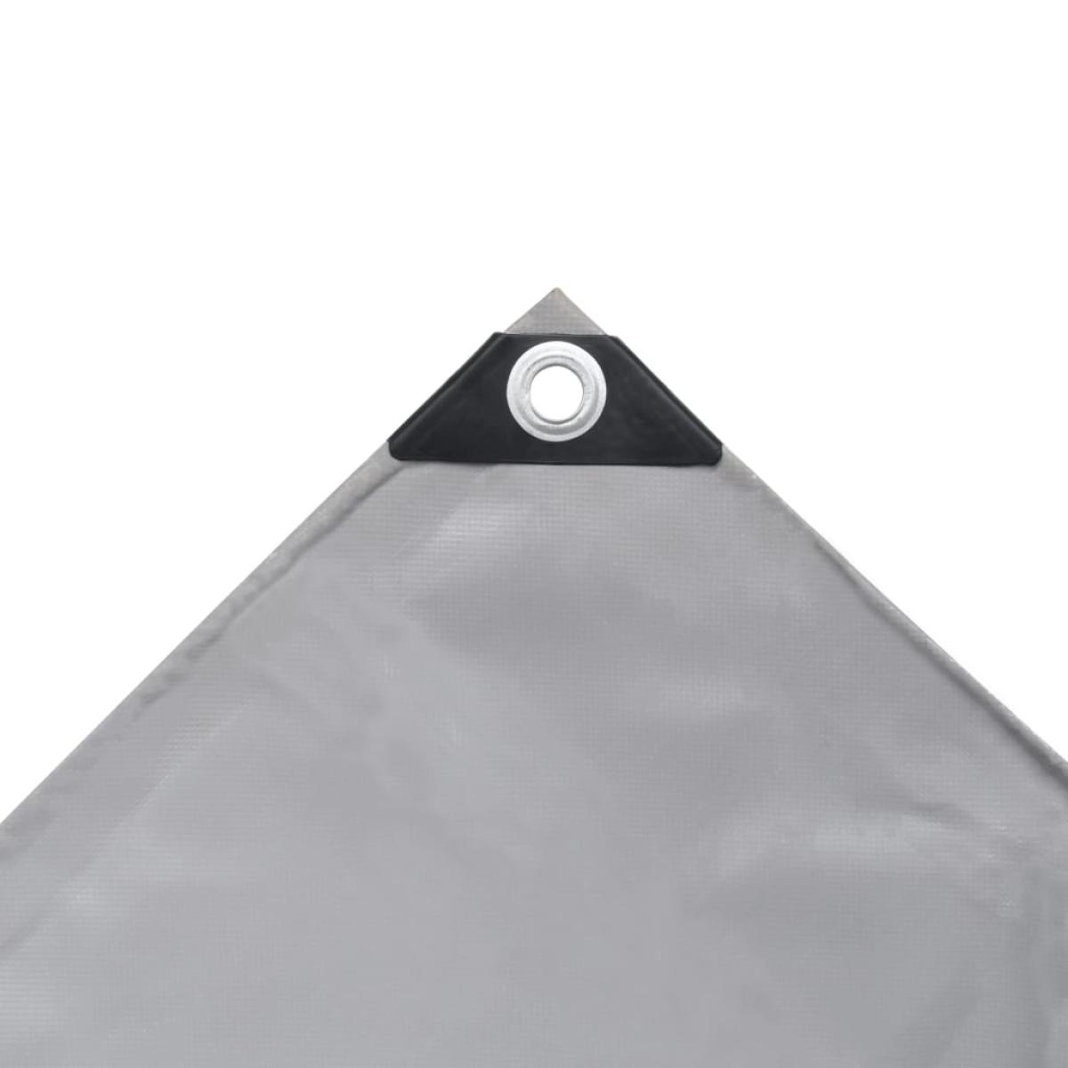 Lona 650 g/m² 4x8 m gris