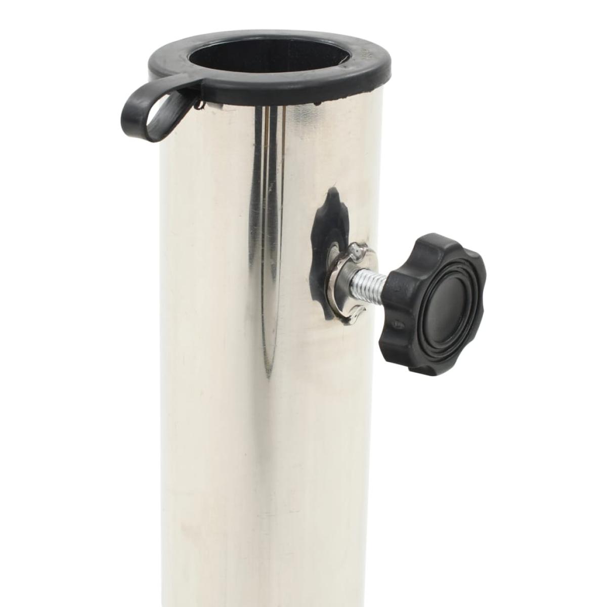Base de sombrilla de granito redonda negra 20 kg