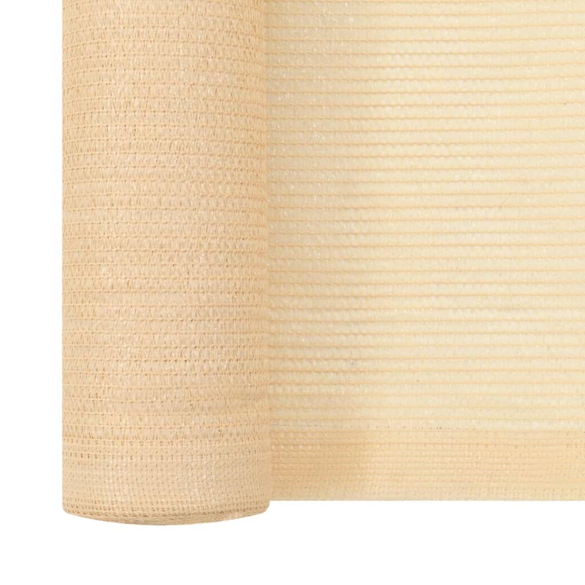 Red de privacidad HDPE 2x25 m beige