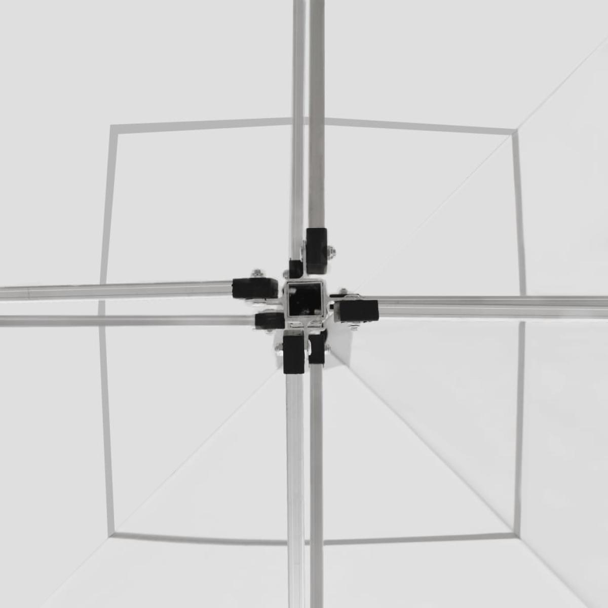 Carpa plegable profesional de aluminio blanco 3x3 m