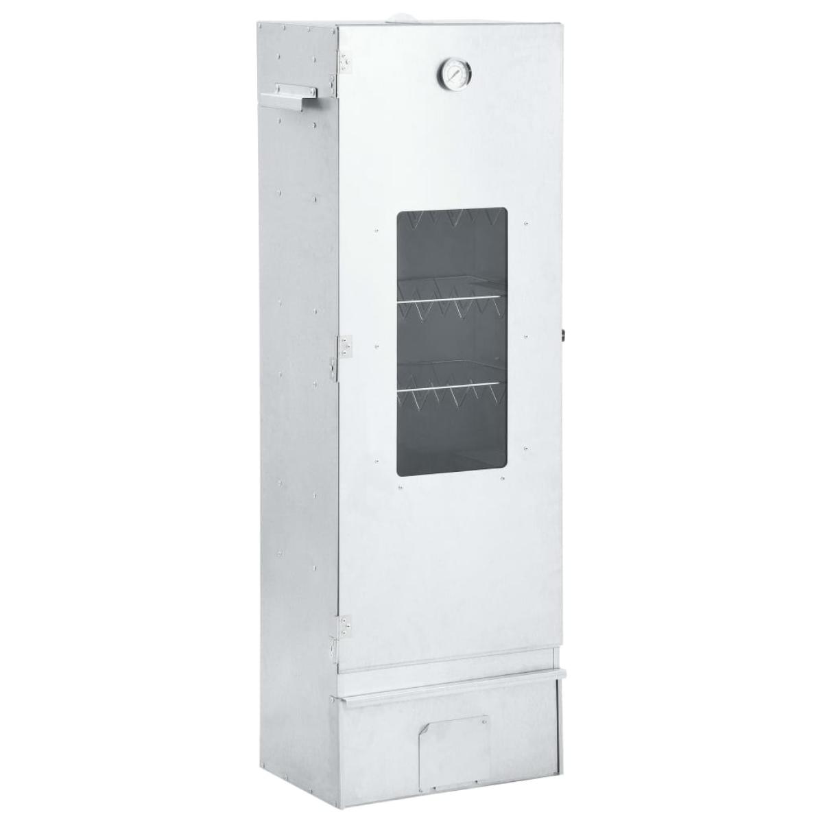 Horno ahumador barbacoa 1 kg de virutas de madera 44,5x29x124cm