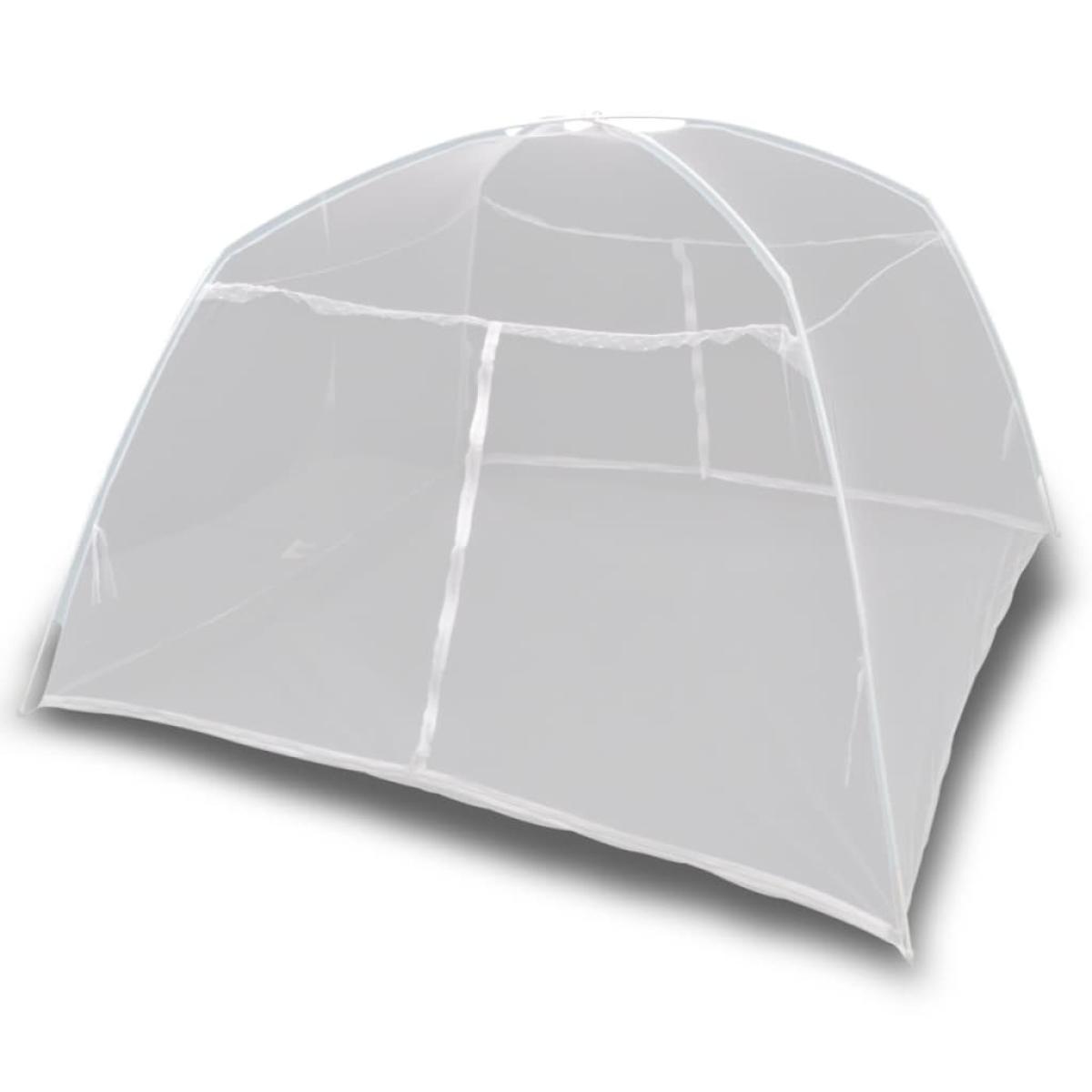 Mosquitera Blanca Con 2 Puertas Neto Mongolia 200 x 120 x 130 cm