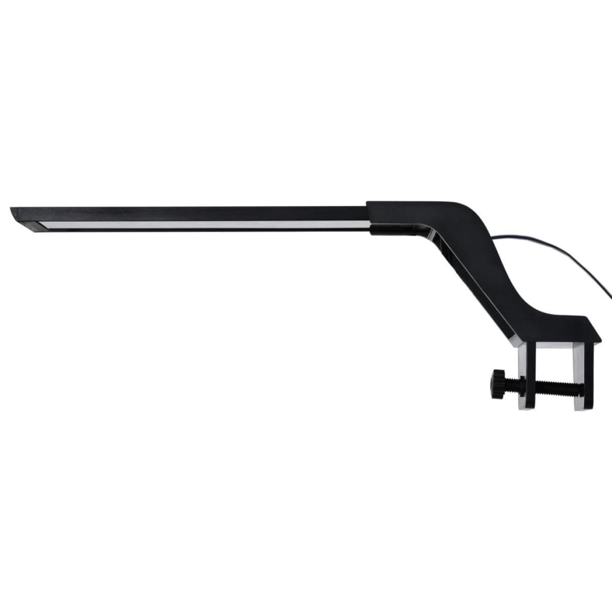 Luz LED para acuario con abrazadera azul y blanco 25-45 cm