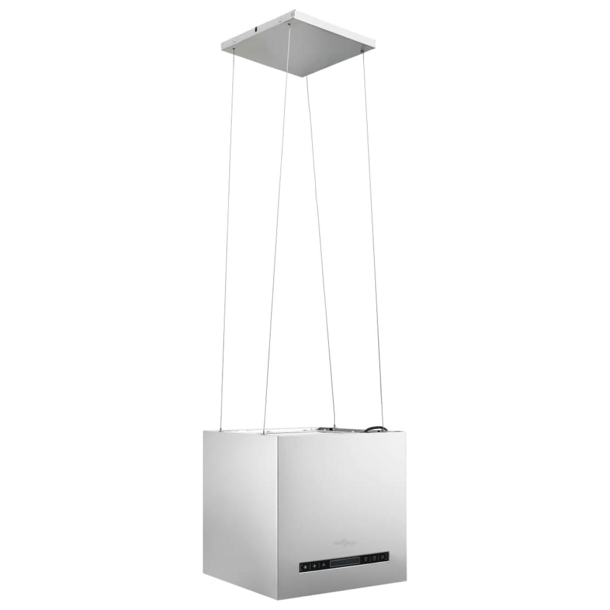 Campana extractora colgante táctil LCD acero inoxidable 37 cm