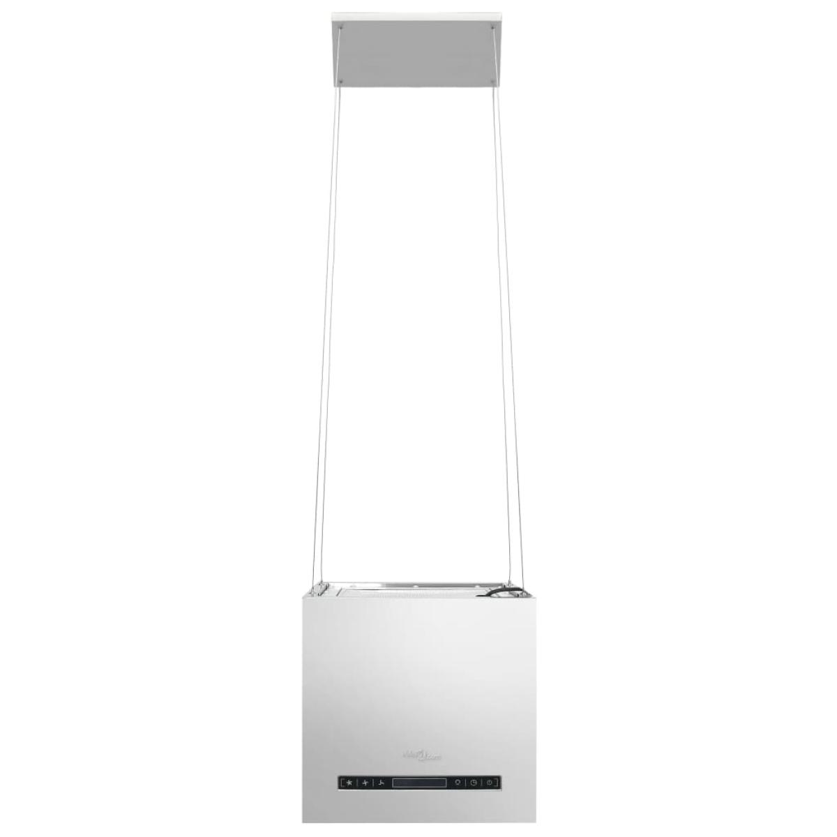 Campana extractora colgante táctil LCD acero inoxidable 37 cm