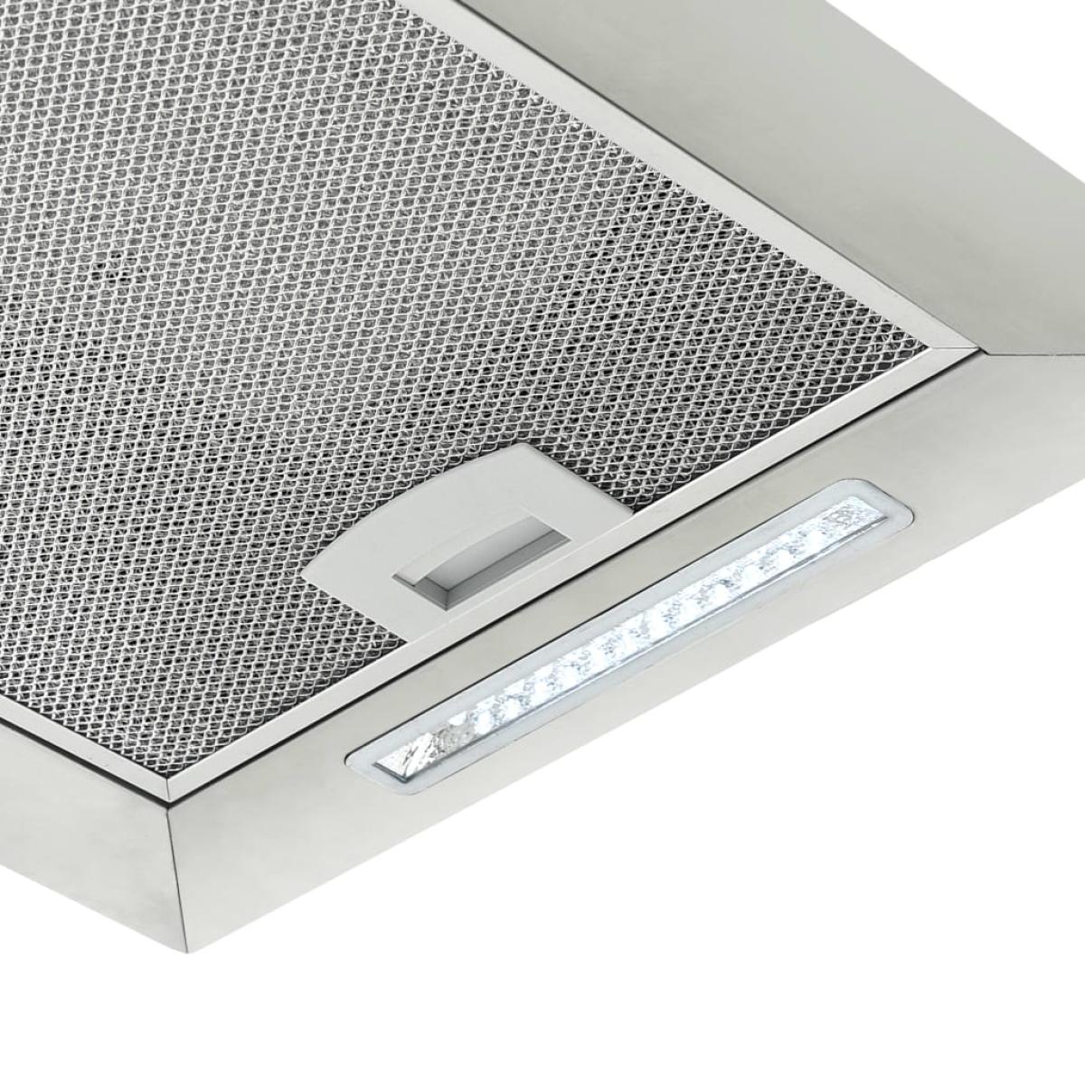 Campana extractora colgante táctil LCD acero inoxidable 37 cm