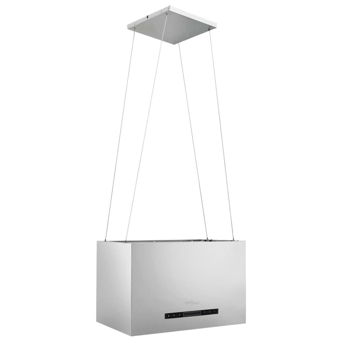 Campana extractora colgante táctil LCD acero inoxidable 55 cm
