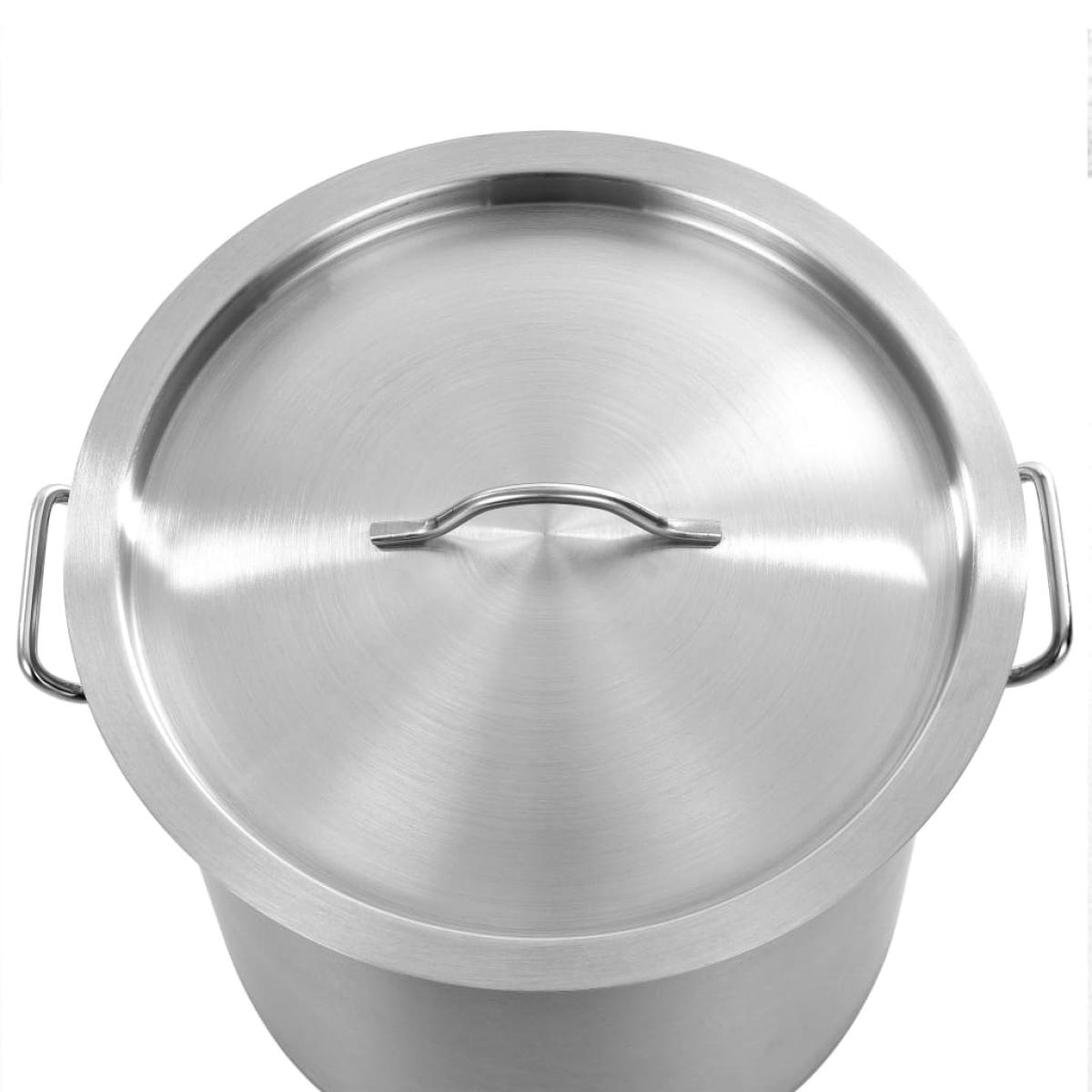 Cacerola de acero inoxidable 36 L 36x36 cm