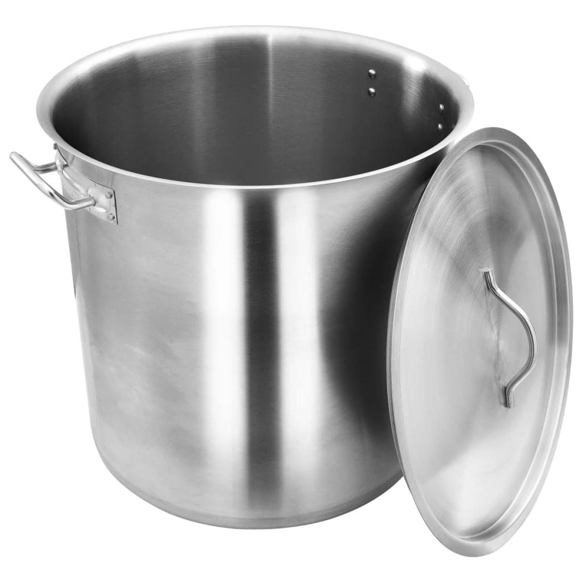 Olla de acero inoxidable 50 L 40x40 cm