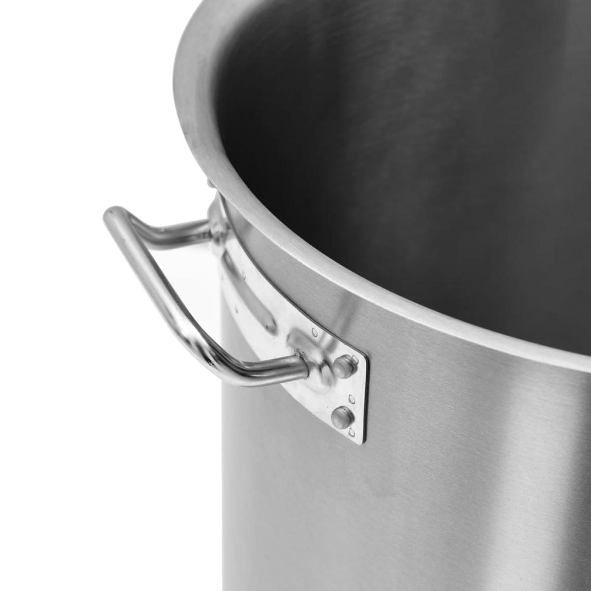 Olla de acero inoxidable 50 L 40x40 cm