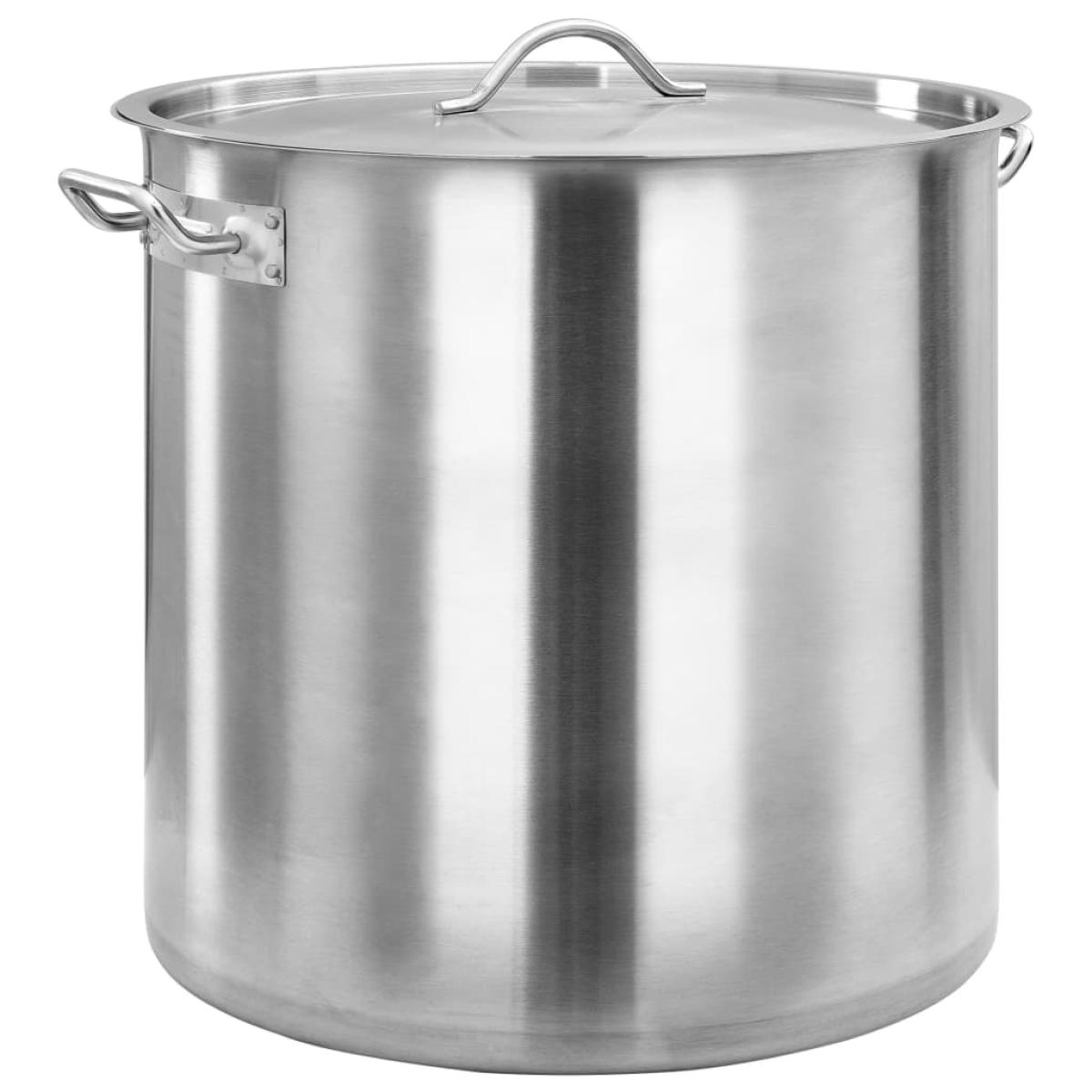 Olla de acero inoxidable 71 L 45x45 cm