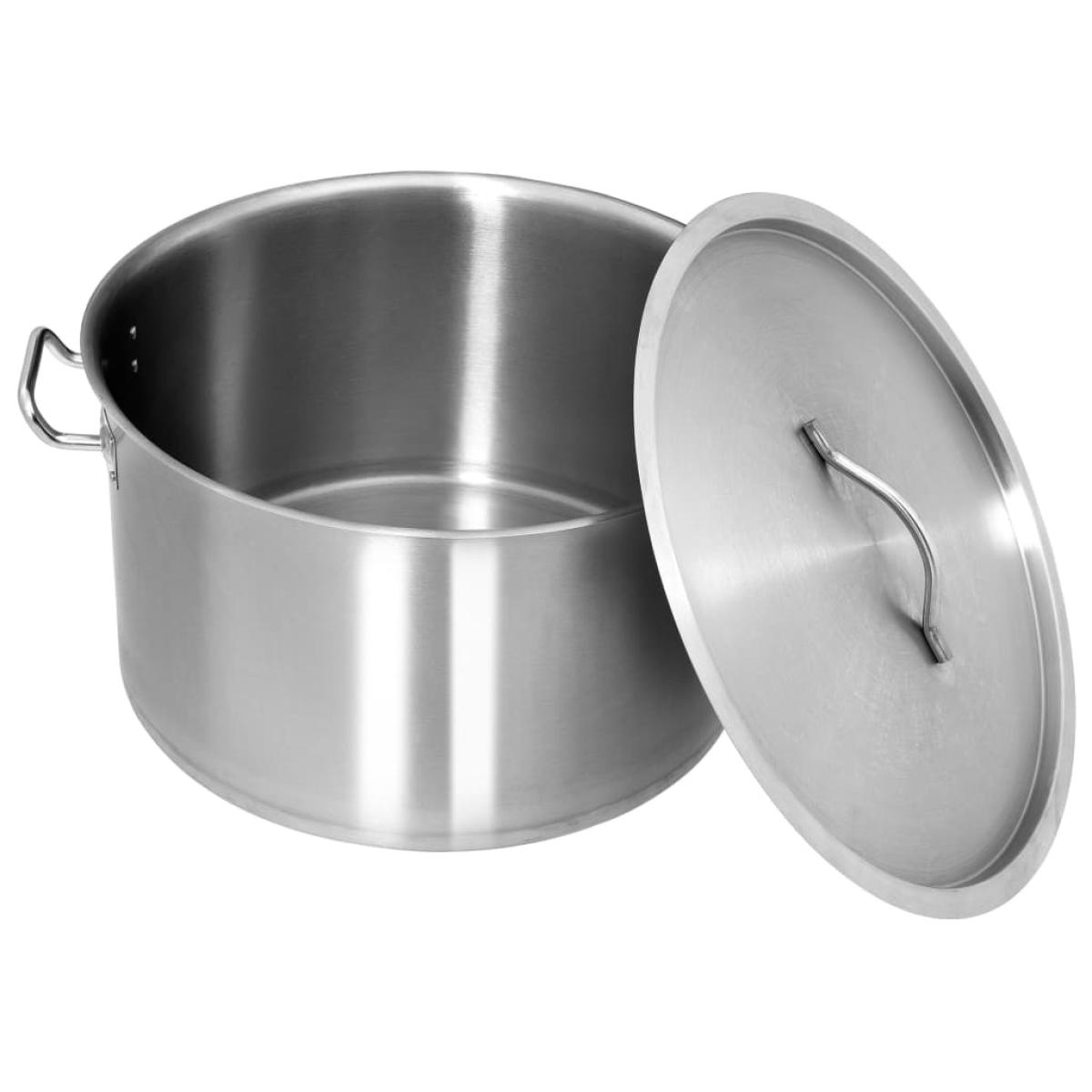 Olla de acero inoxidable 44 L 45x28 cm