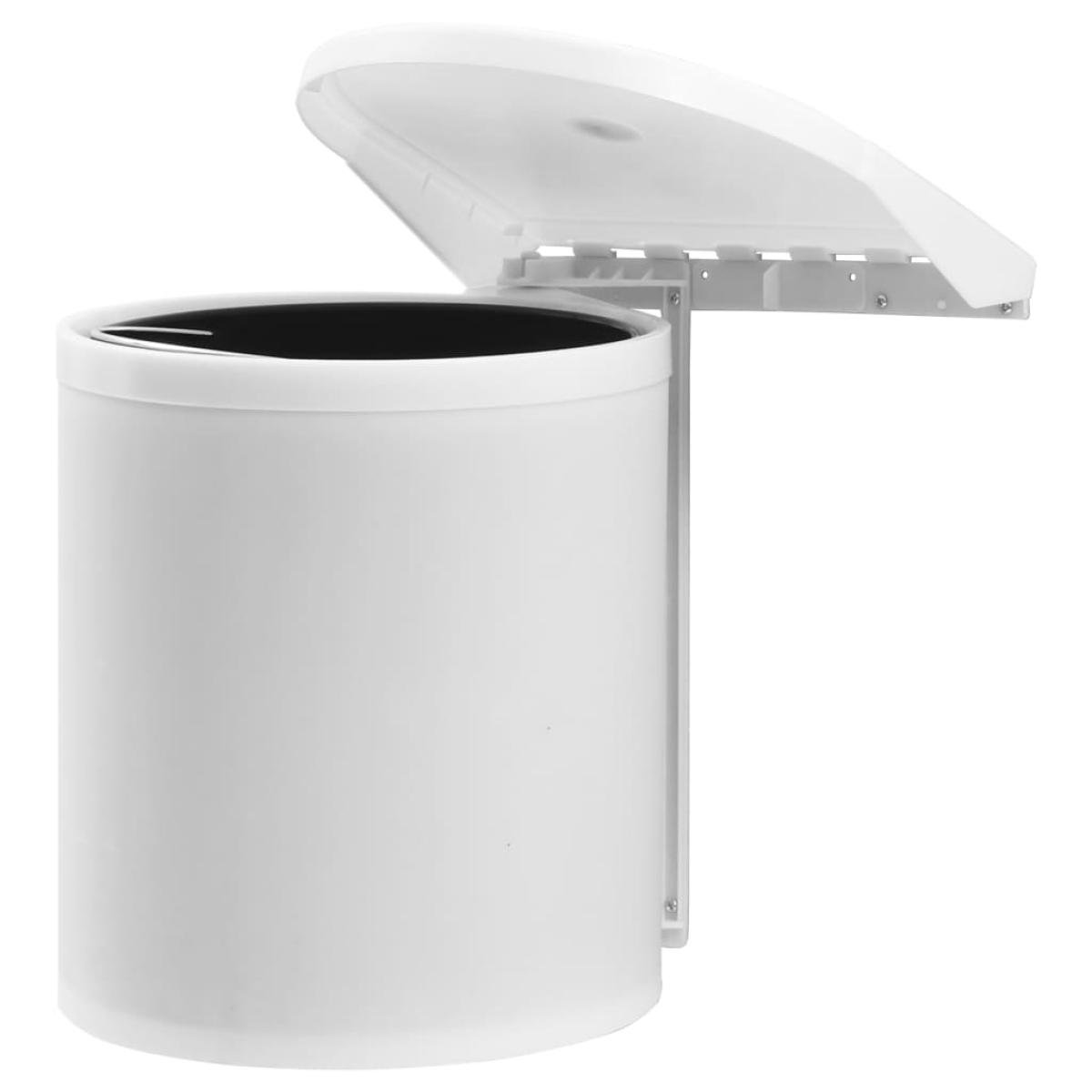 Papelera de cocina empotrada plástico 12 L
