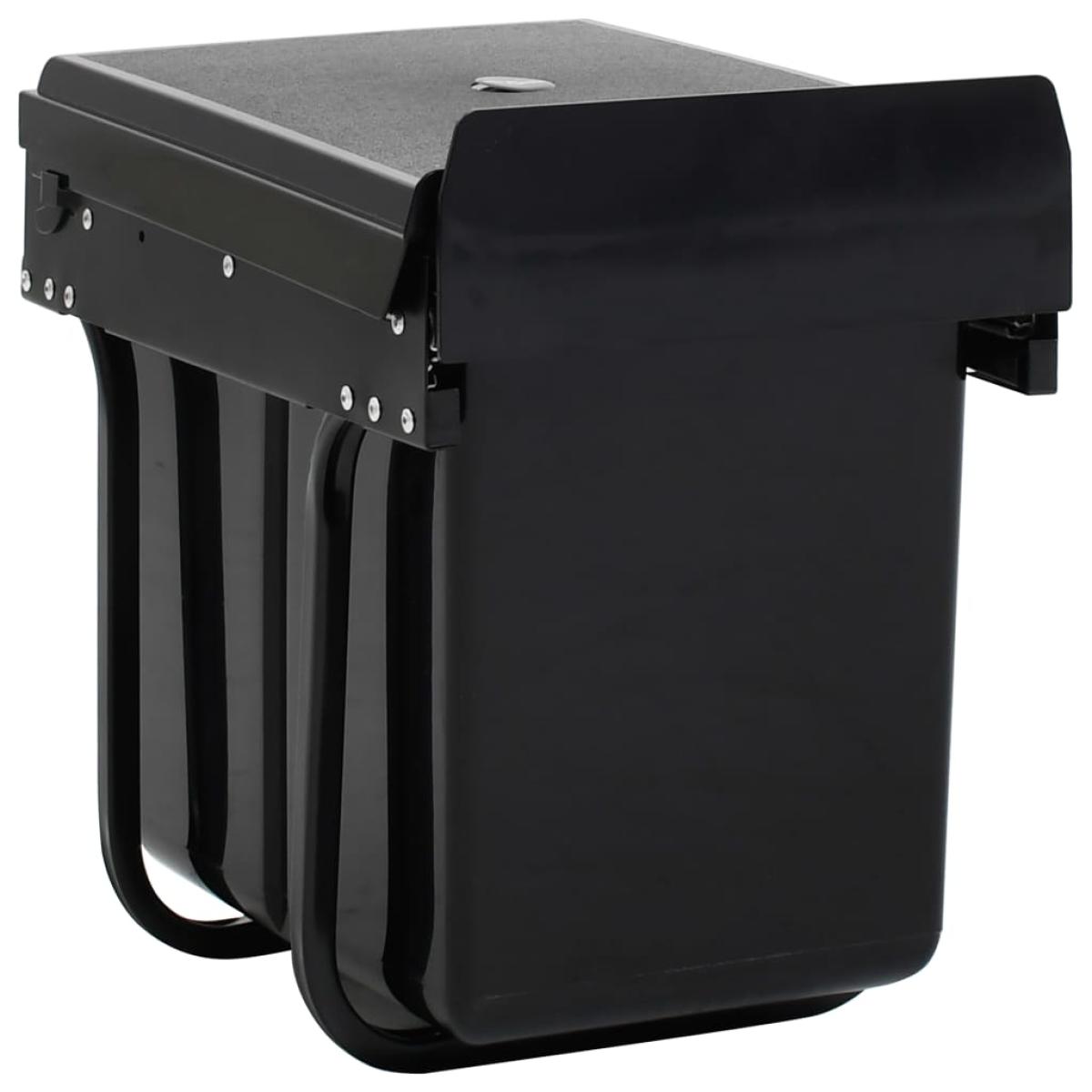 Cubo de basura de cocina extraíble reciclaje cierre suave 20 L