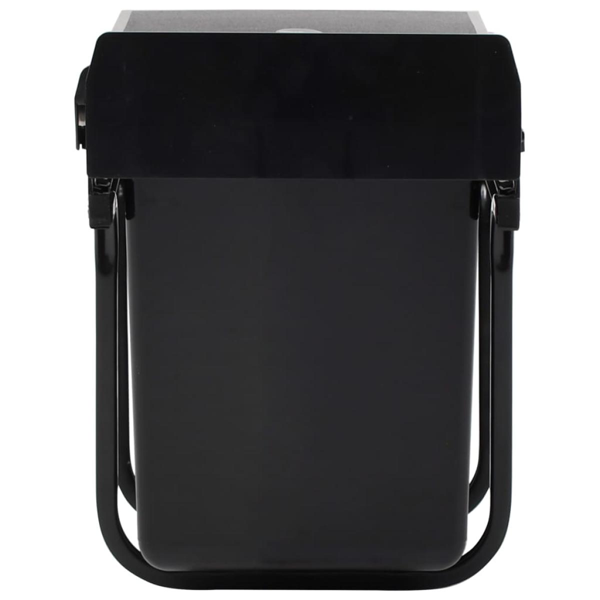 Cubo de basura de cocina extraíble reciclaje cierre suave 20 L