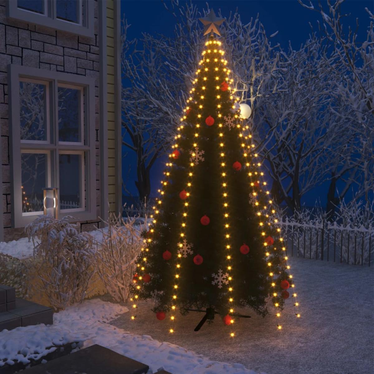 Luces de red para el árbol de Navidad con 300 LEDs 300 cm
