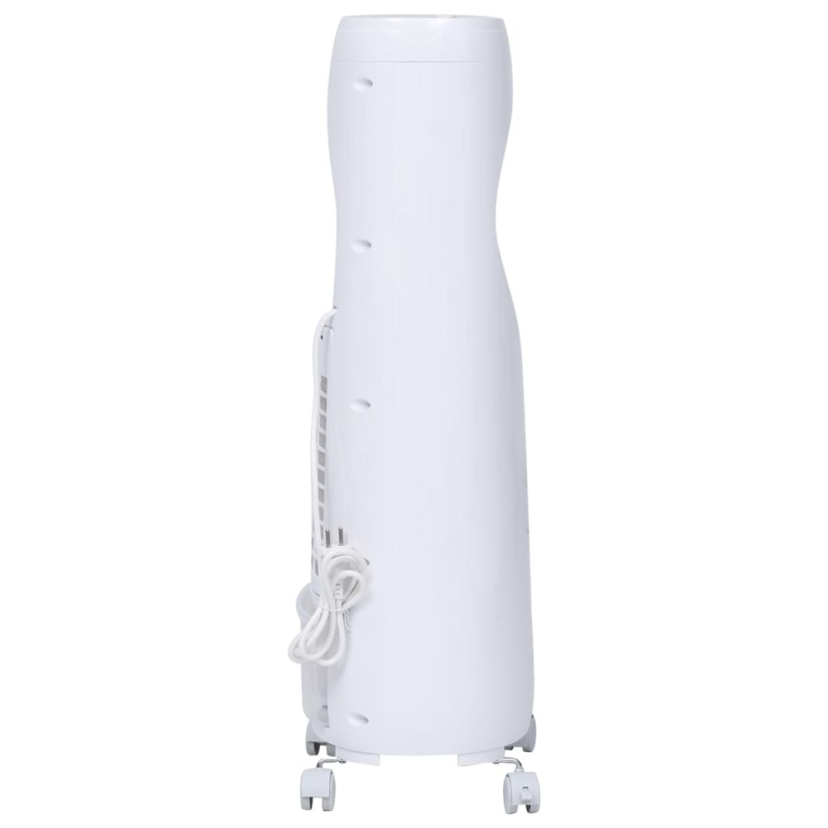 Humidificador enfriador de aire móvil 2 en 1 80 W