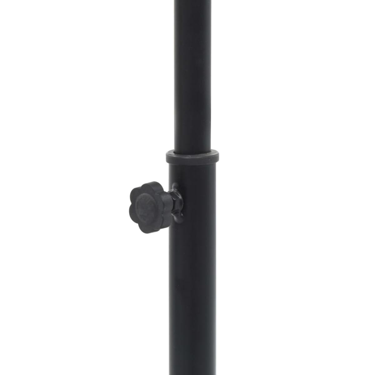Soporte para guitarra de acero negro